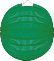 Trendoz Lampion Groen 22 Cm - Feestlampionnen