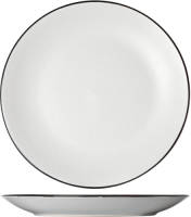 Cosy & Trendy Plat Bord Speckle Wit Ø 27 Cm