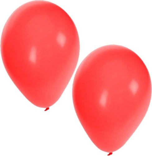 Bellatio Decorations Rode Ballonnen 30x Stuks - Ballonnen