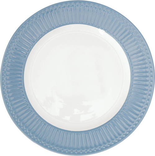 GreenGate Dinerbord Alice Nordic Sky Blue Ø 26.5 Cm