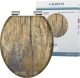 SCHÜTTE Toiletbril Solid Wood Mdf Bruin