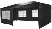 MaxxGarden Partytent - Paviljoen - 600 X 300 X 250 Cm - Met Zijwanden - Waterdicht Pro - 32mm Buizen - Zwart
