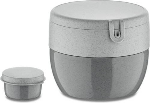 Enjoy2Cook Bento Box, Medium, Organic Cement Grijs - Koziol Bentobox M