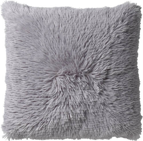 Dutch Decor - Fluffy - Sierkussen Unikleur Micro Chip 60x60 Cm