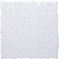 Shoppartners Witte Anti-slip Douche Mat 53 X 53 Cm Vierkant - Badmatjes