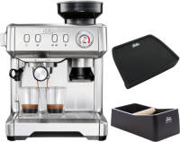 Solis Grind & Infuse Compact 1018, Coffee Knock-box En Tamping Mat