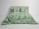 Lion Beddenshop Heckett & Lane Danilo Dekbedovertrek - 1-persoons (140x200/220 Cm + 1 Sloop) - Katoen Satijn - Laurel Green