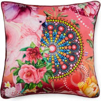 HIP Sierkussen Nevine 48 X 48 Cm Polyester Roze