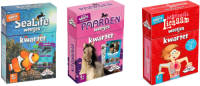 Identity Games Spellenbundel - Kwartet - 3 Stuks - Sealife Kwartet & Paarden Kwartet & Menselijk Lichaam Kwartet