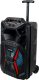 Denver Karaoke Set Incl. Microfoon En Lichteffecten - Partybox Bluetooth 100w/10w Rms - Tsp-120 - Zwart