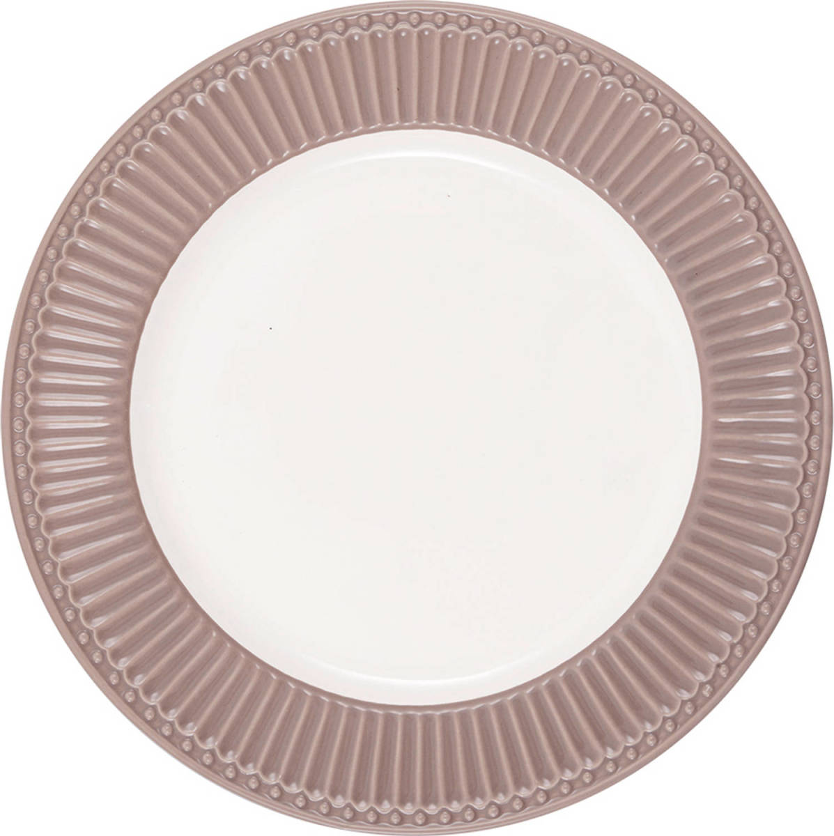 GreenGate Dinerbord Alice Hazelnut Bruin Ø 26.5cm
