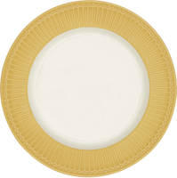 GreenGate Dinerborden Alice Honey Mosterd Ø 26.5 Cm - Set Van 6 Stuks
