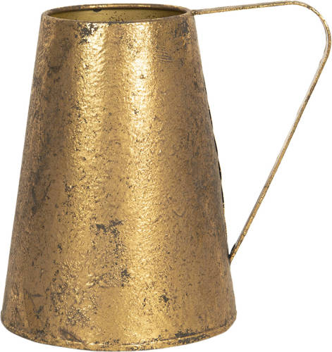 Clayre & Eef Decoratieve Schenkkan 22*16*21 Cm Koperkleurig Ijzer