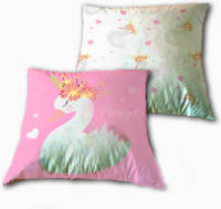 SimbaShop Animal Pictures Kussen Zwaan - 40 X 40 Cm - Polyester