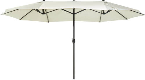 Beliani Sibilla - Dubbele Parasol-beige-polyester