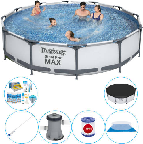 Bestway Steel Pro Max Rond 366x76 Cm - Zwembad Super Deal