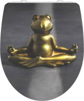 SCHÜTTE Toiletbril Met Soft-close Relaxing Frog Duroplast Hoogglans