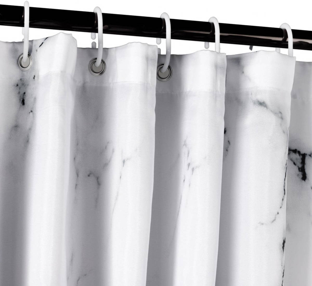 RX Goods Rx Goods Douchegordijn Marmer - 180x180cm - Incl. 12 Ringen - Waterafstotend - Polyester