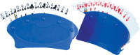 Aidapt Speelkaarten Houder - Blauw - Set Van 2