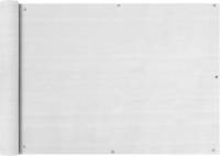 VidaXL Balkonscherm Hdpe 75x400 Cm Wit