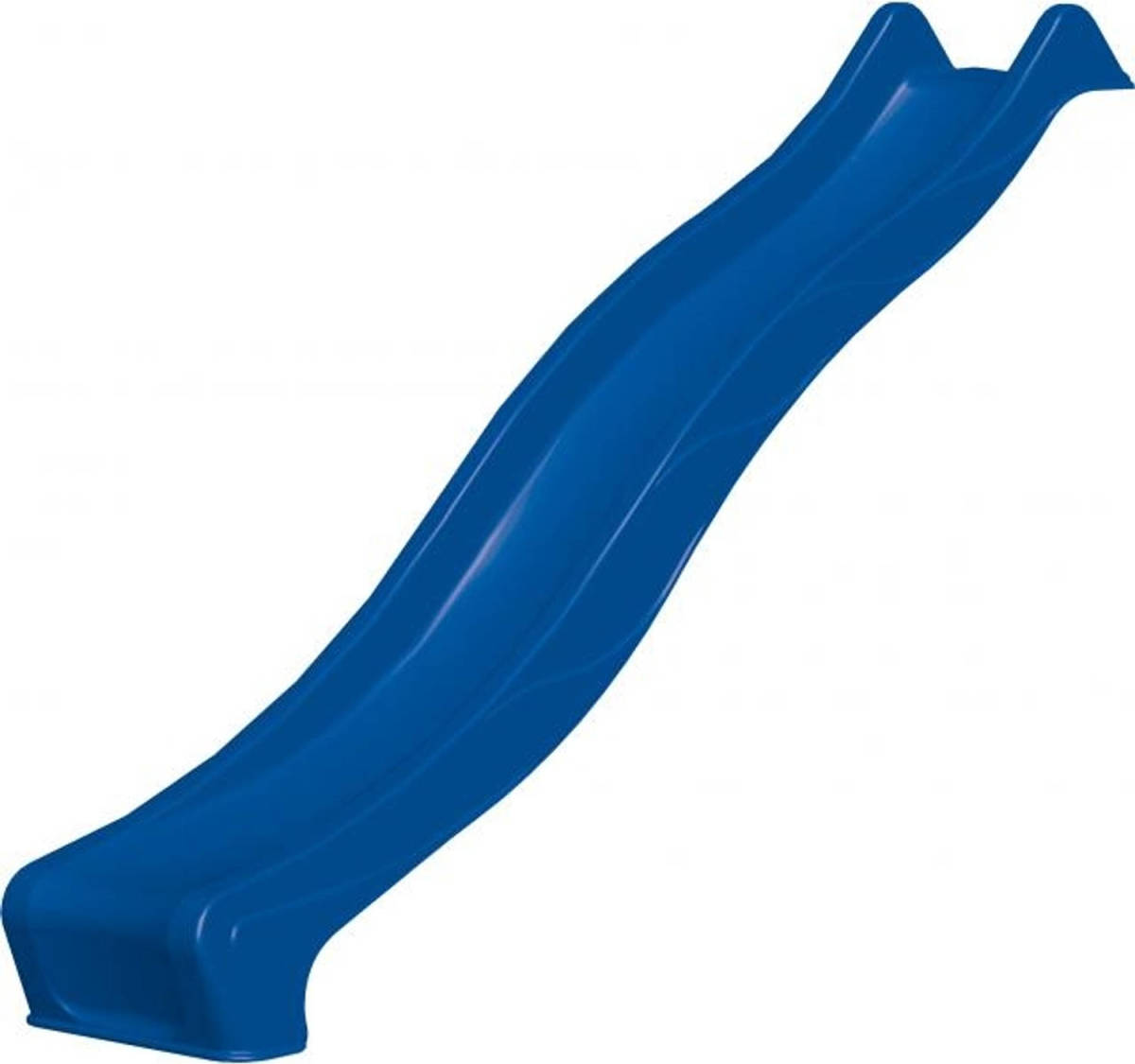 Intergard Glijbaan Houten Speeltoestellen Houten Schommels Blauw 1,25m Platvorm