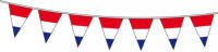 Shoppartners Vlaggenlijn Rood Wit Blauw - 10 Meter