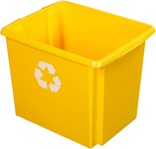 Sunware Nesta Recycle Box - 45 Liter - Geel