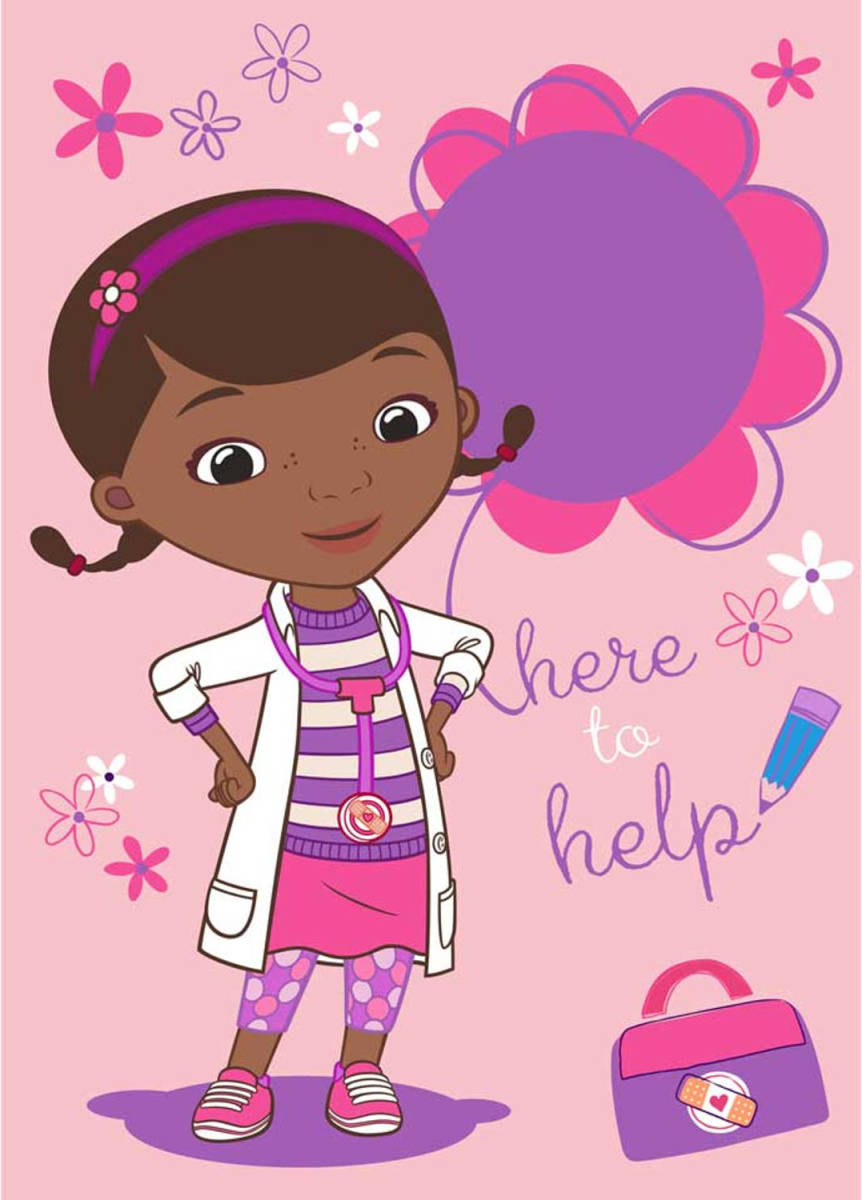 Dobeno Doc Mc Stuffins Speelkleed 95x133 Cm