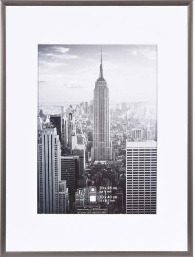 Henzo Fotolijst Manhattan - 30 X 40 Cm - Grijs