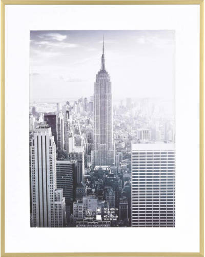 Henzo Fotolijst Manhattan - 40 X 50 Cm - Goudkleurig