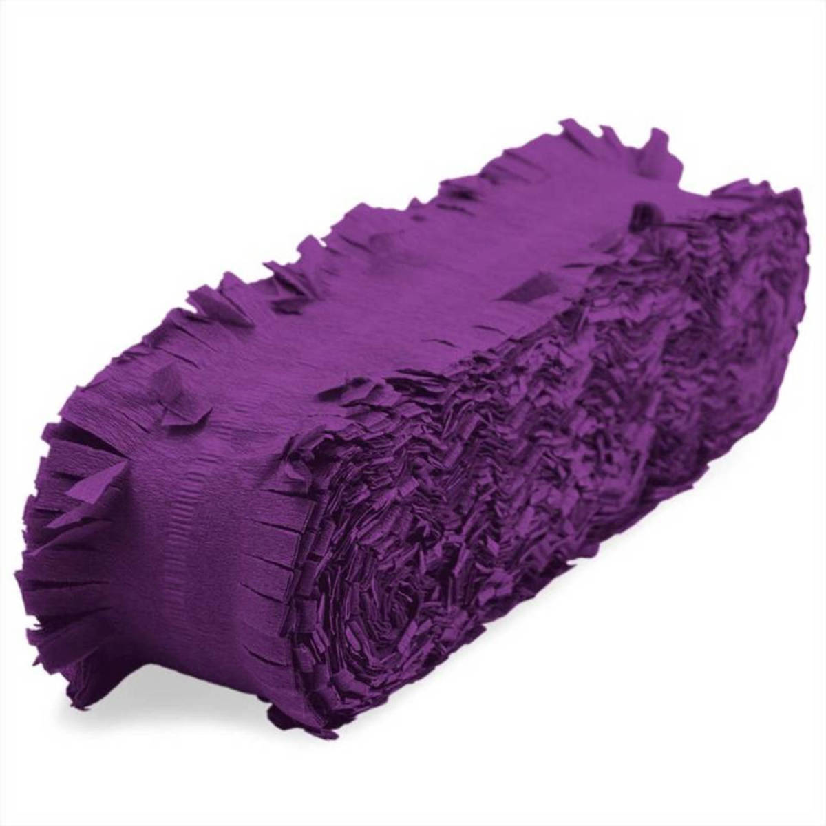 Shoppartners Crepe Papier Slinger - 24 Meter - Paars