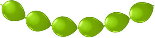 Dobeno Ballonnenslinger Knoopballonnen - 3 Meter - Groen