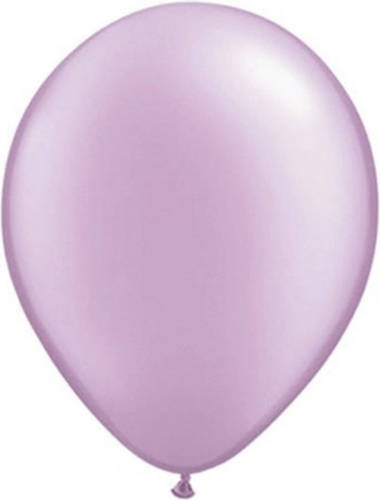 Qualatex Ballonnen Parel Lavendel 25 Stuks - Ballonnen