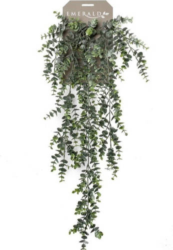 Shoppartners Kunstplant Groene Eucalyptus Hangplant/tak 75 Cm - Kunstplanten