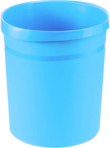 Papierbak HAN Grip 18 Liter Met 2 Grijpranden Trend Colour Lichtblauw
