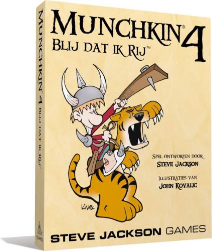 PlanetHappy Munchkin 4: Blij Dat Ik Rij
