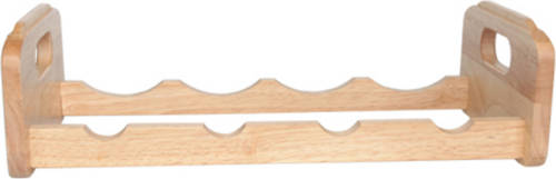 Cosy & Trendy Wijnrek Voor 4 Flessen Stapelbaar - Hout