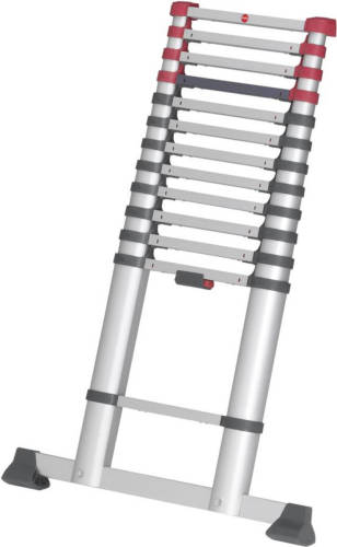 Hailo Flexline Telescoopladder - Aluminium - 13 Sporten