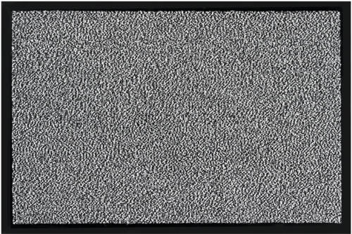 Strabox Droogloopmat Shannon Zwart - Wit 40x60 Cm