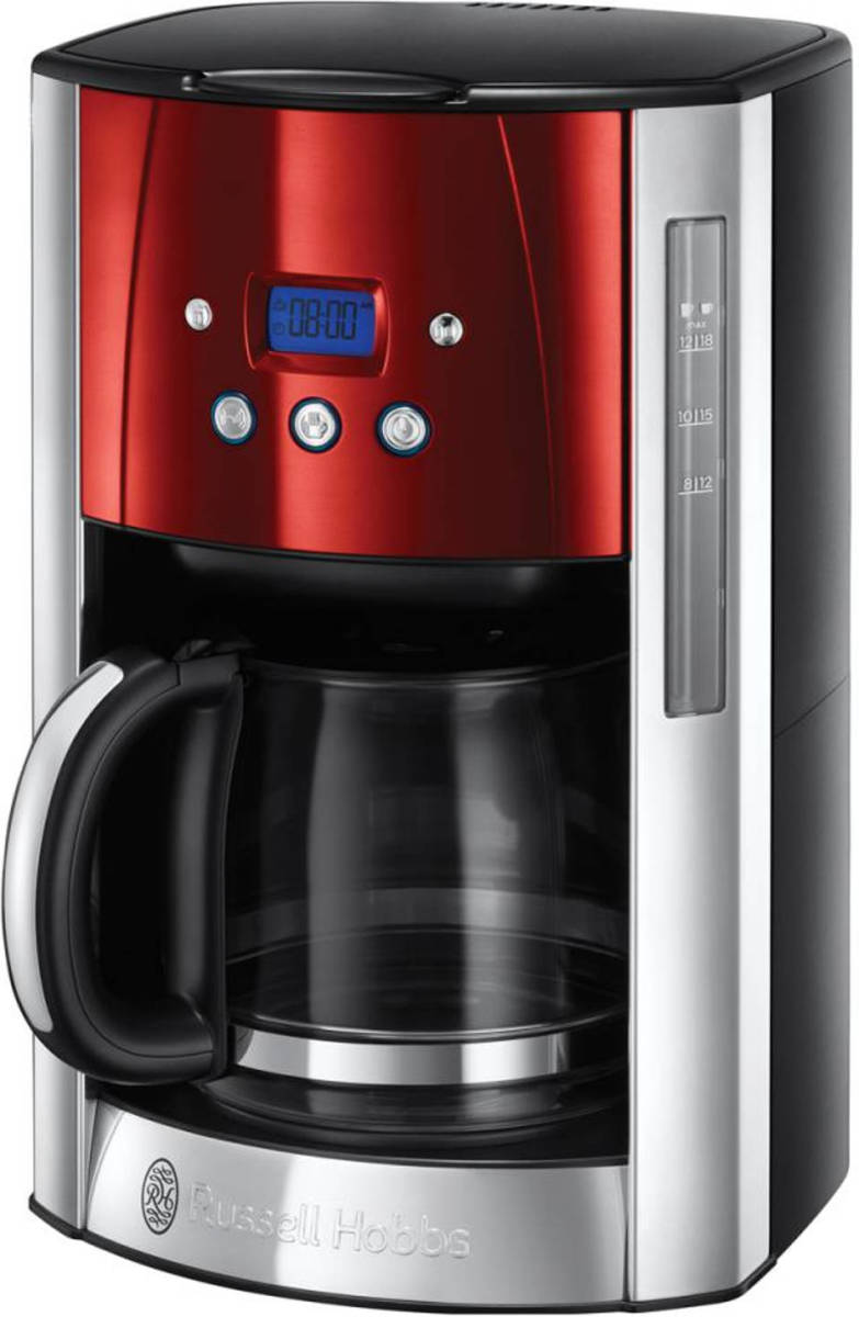 Russell Hobbs Koffiezetapparaat Luna - Rood