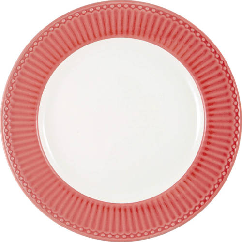 GreenGate Dinerbord Alice Coral Ø 26.5 Cm