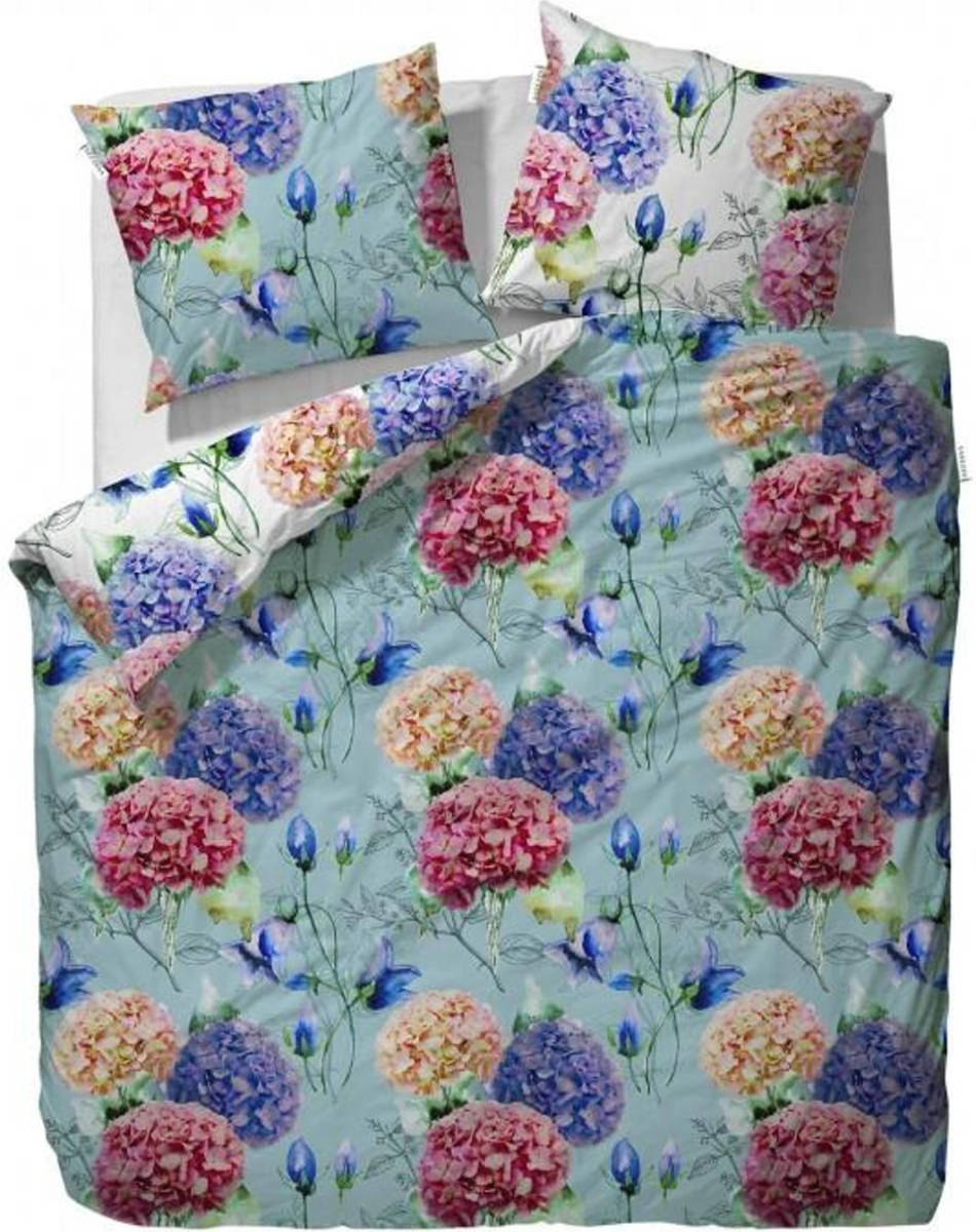 Vanezza Dekbedovertrek Vanezza Katoen Satijn Sacha - Mint 240x200/220cm