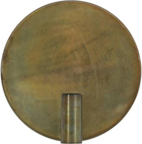LichtXpert Light & Living - Light & Living Disc Wandlamp Ø30 Cm - Goud-grijs