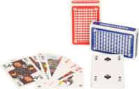 Set Van 2x Clown Games Speelkaarten Rood En Blauw Karton - Kaartspel