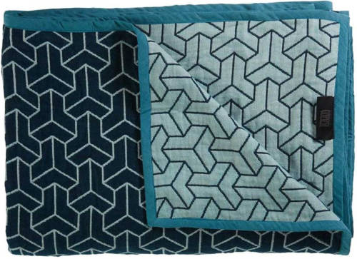 KAAT Amsterdam Plaid Metro Blauw