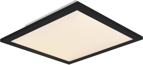 BES LED Led Plafondlamp - Plafondverlichting - Trion Alina - 13.5w - Warm Wit 3000k - Mat Zwart - Aluminium - 30cm