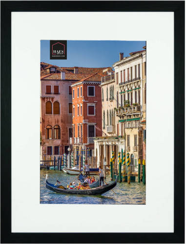 HAES deco - Houten Fotolijst Venezia Zwart 20x30 Of 30x40 -Sp12940