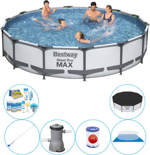 Bestway Steel Pro Max Rond 427x84 Cm - Zwembad Super Deal