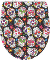 SCHÜTTE Toiletbril Met Soft-close Crazy Skull Duroplast Hoogglans