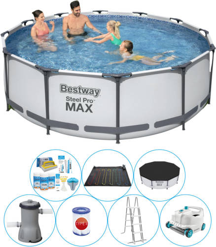 Bestway Steel Pro Max Rond 366x100 Cm - Zwembad Bundel